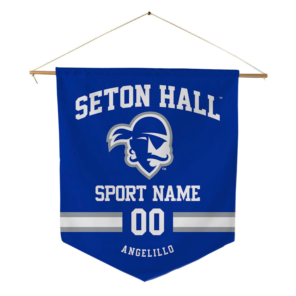 Seton Hall - NCAA Women's Soccer : Gianna Angelillo - Pennant - 18" x 21"-0