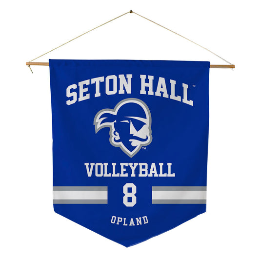 Seton Hall - NCAA Women's Volleyball : Alexis Opland - Pennant - 18" x 21"-0