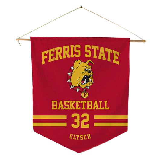 Ferris State - NCAA Women's Basketball : Melena Glysch - Pennant - 18" x 21"-0