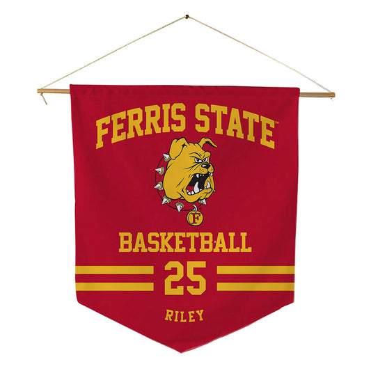 Ferris State - NCAA Women's Basketball : Mia Riley - Pennant - 18" x 21"-0