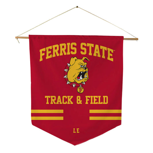 Ferris State - NCAA Women's Track & Field : Alexis Le - Pennant - 18" x 21"-0