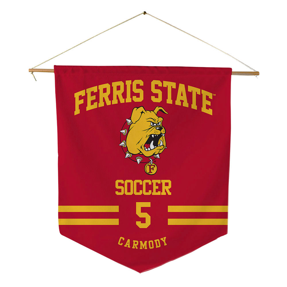 Ferris State - NCAA Women's Soccer : Reese Carmody - Pennant - 18" x 21"-0