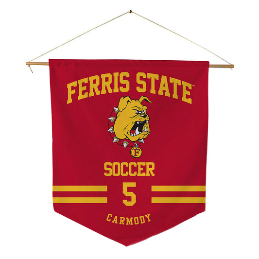 Ferris State - NCAA Women's Soccer : Reese Carmody - Pennant - 18" x 21"-0