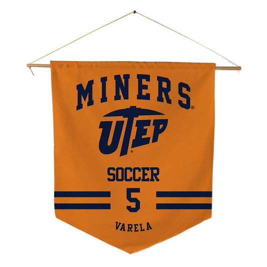 UTEP - NCAA Women's Soccer : Lauren Varela - Pennant - 18" x 21"-0