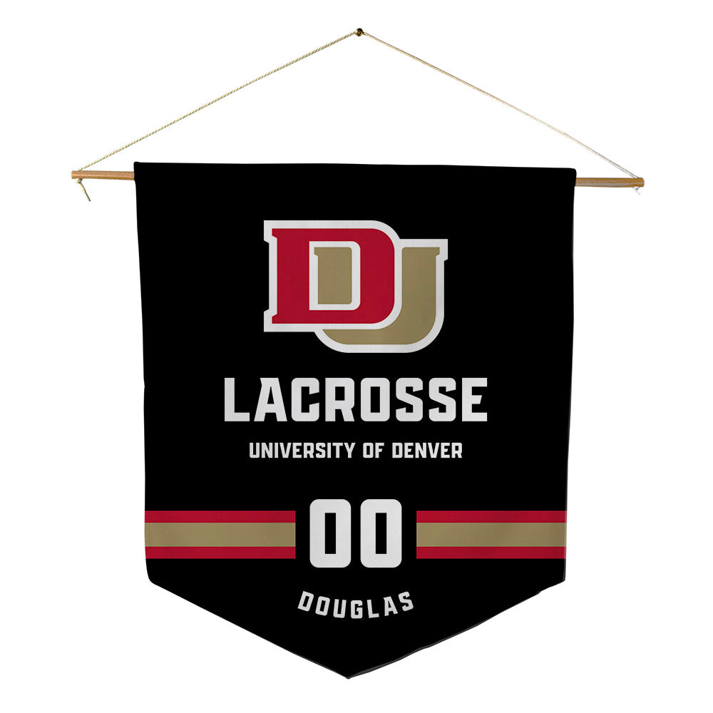 DU - NCAA Men's Lacrosse : Jimmy Douglas - Pennant - 18" x 21"-0