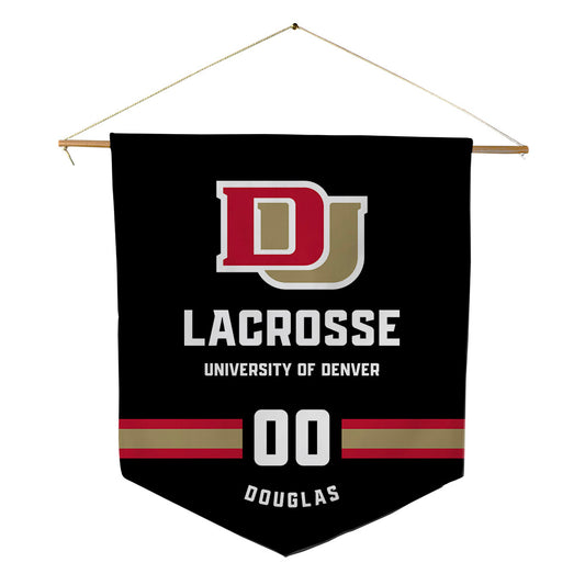 DU - NCAA Men's Lacrosse : Jimmy Douglas - Pennant - 18" x 21"-0
