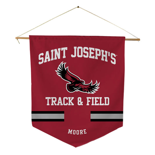 St. Joe's - NCAA Men's Track & Field : Jerael Moore - Pennant - 18" x 21"-0