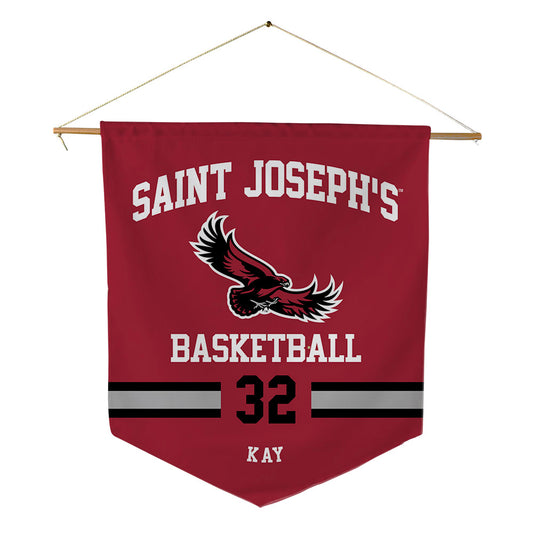St. Joe's - NCAA Women's Basketball : Cecilia Kay - Pennant - 18" x 21"-0
