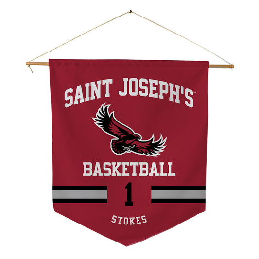 St. Joe's - NCAA Women's Basketball : Rhian Stokes - Pennant - 18" x 21"-0