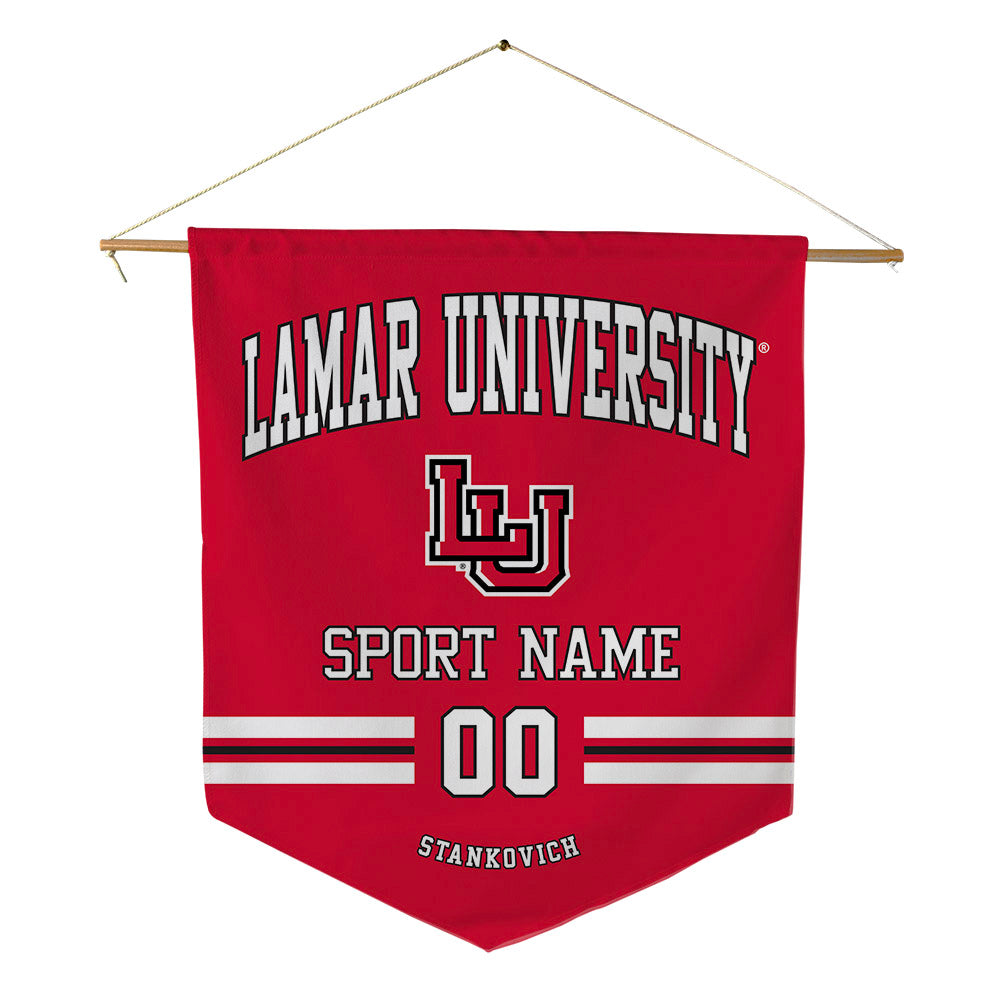 Lamar - NCAA Football : Skylar Stankovich - Pennant - 18" x 21"-0