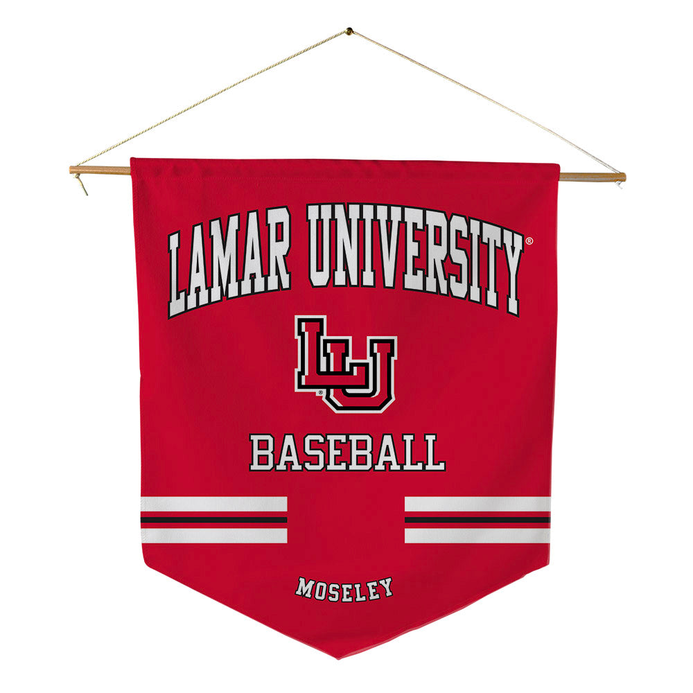 Lamar - NCAA Baseball : Kyle Moseley - Pennant - 18" x 21"-0