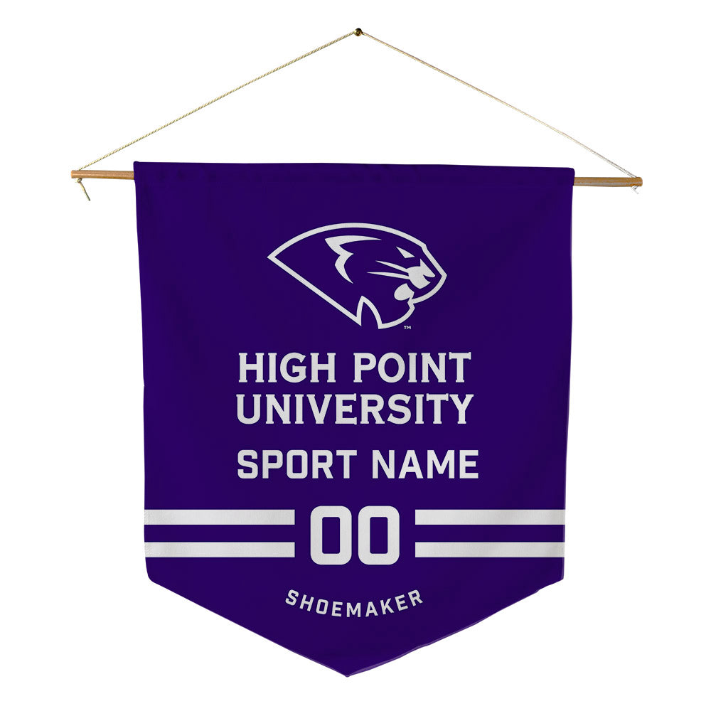 High Point - NCAA Women's Soccer : Grace Shoemaker - Pennant - 18" x 21"-0