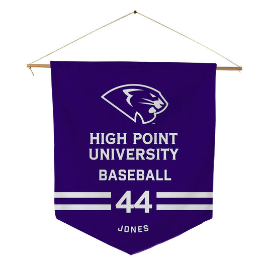 High Point - NCAA Baseball : Charlie Jones - Pennant - 18" x 21"-0