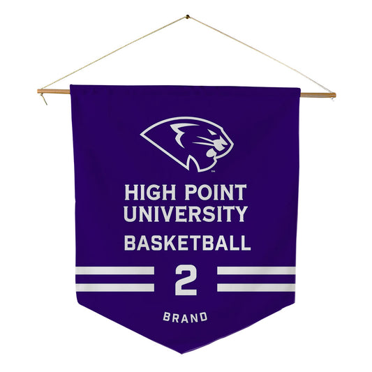 High Point - NCAA Women's Basketball : Cheyenne Brand - Pennant - 18" x 21"-0