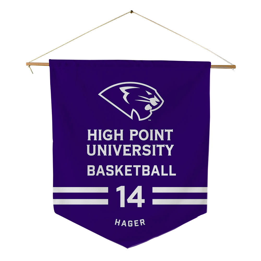 High Point - NCAA Women's Basketball : Anna Hager - Pennant - 18" x 21"-0
