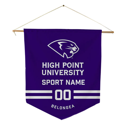 High Point - NCAA Women's Rowing : Alesandra Belongea - Pennant - 18" x 21"-0