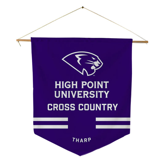 High Point - NCAA Men's Cross Country : Ethan Tharp - Pennant - 18" x 21"-0
