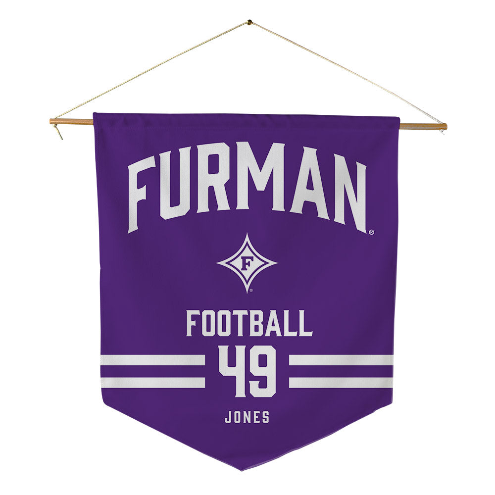 Furman - NCAA Football : Dawson Jones - Pennant - 18" x 21"-0