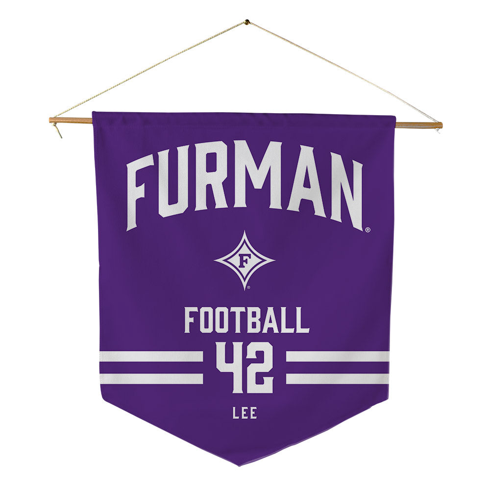 Furman - NCAA Football : Zach Lee - Pennant - 18" x 21"-0