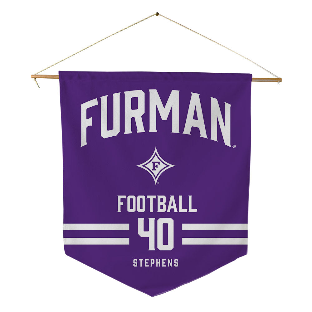 Furman - NCAA Football : Xavier Stephens - Pennant - 18" x 21"-0