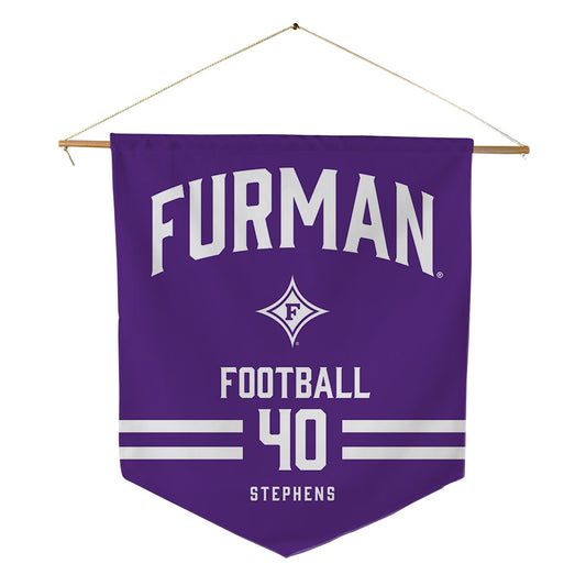 Furman - NCAA Football : Xavier Stephens - Pennant - 18" x 21"-0