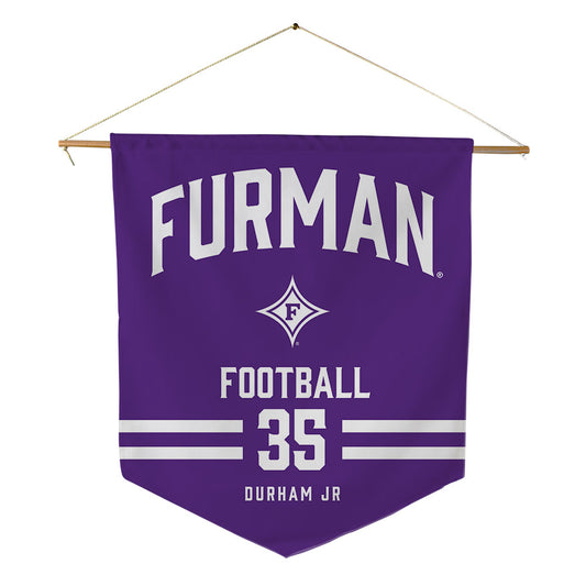 Furman - NCAA Football : Douglas Durham Jr - Pennant - 18" x 21"-0
