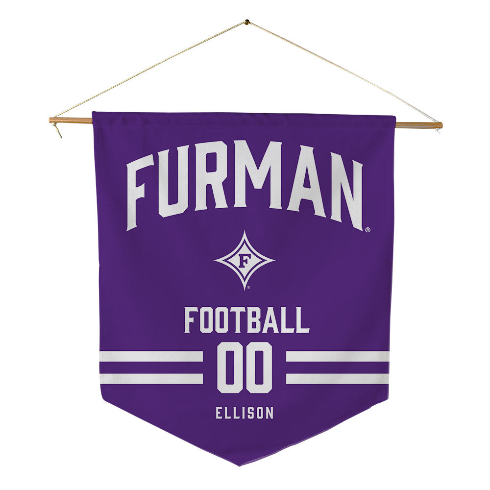 Furman - NCAA Football : Caleb Ellison - Pennant - 18" x 21"-0