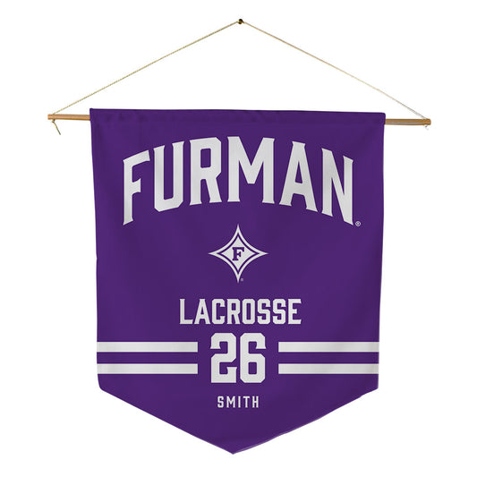 Furman - NCAA Women's Lacrosse : Audrey Smith - Pennant - 18" x 21"-0