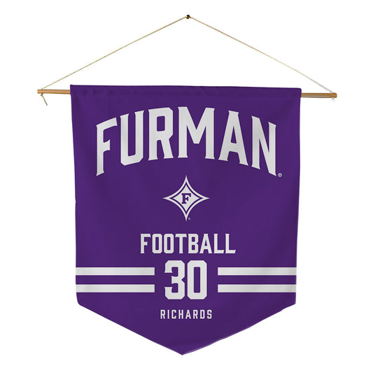 Furman - NCAA Football : Caden Richards - Pennant - 18" x 21"-0