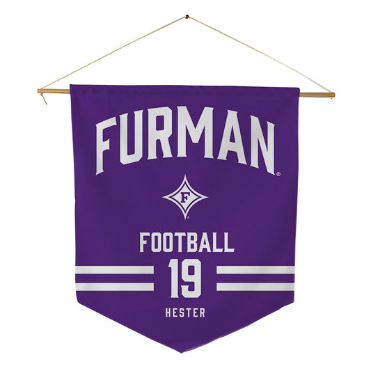 Furman - NCAA Football : Devin Hester - Pennant - 18" x 21"-0