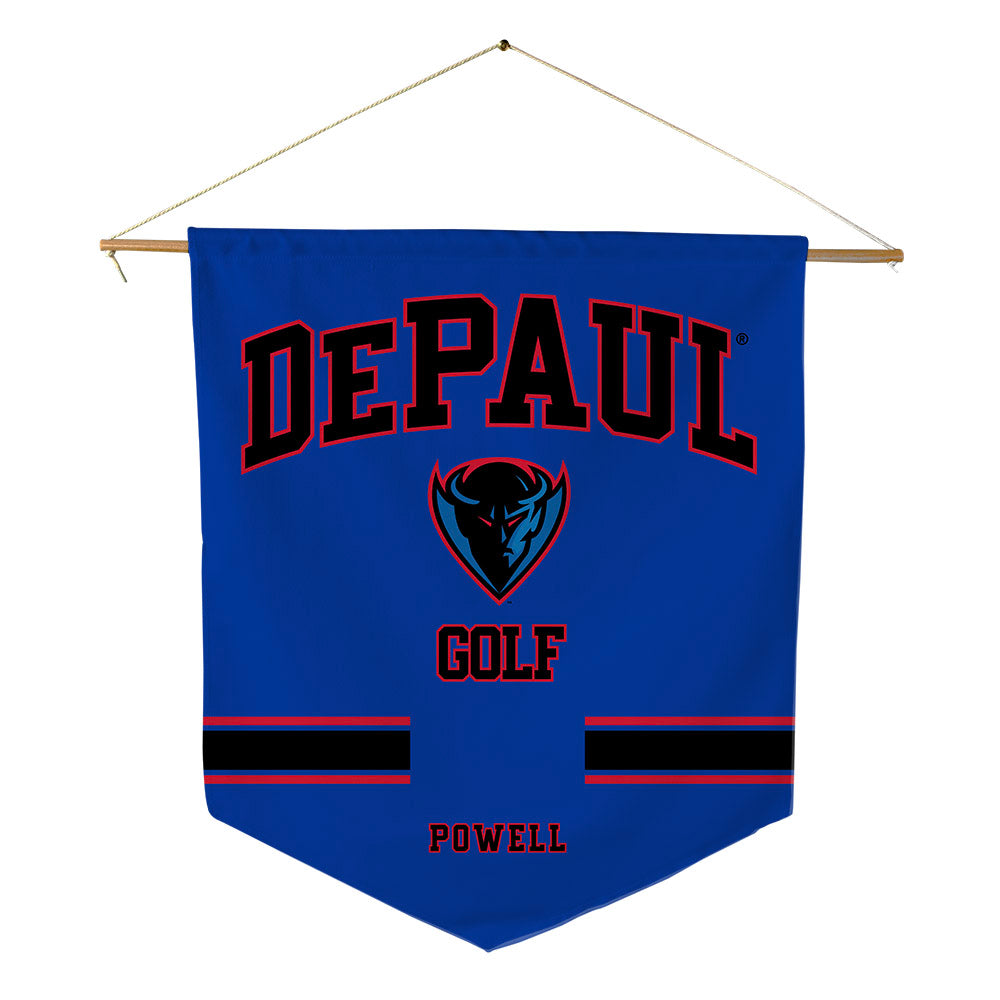 DePaul - NCAA Men's Golf : Brianna Powell - Pennant - 18" x 21"-0