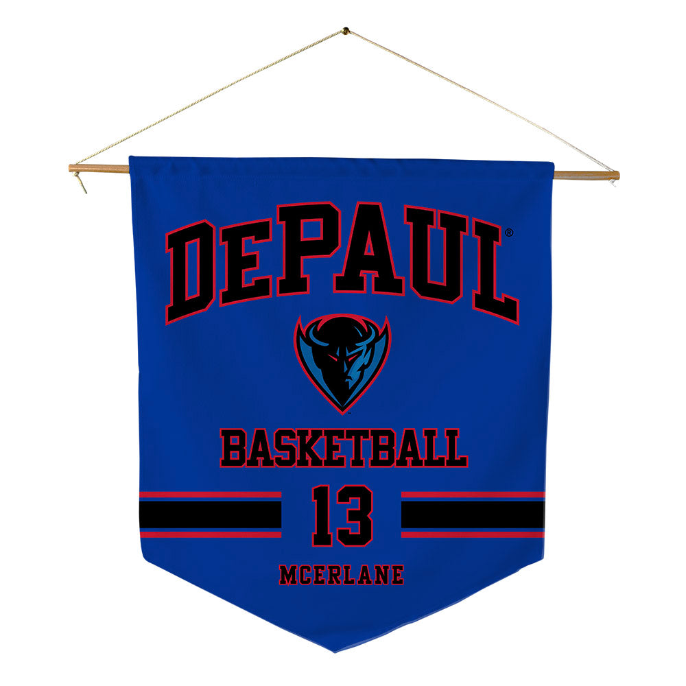 DePaul - NCAA Women's Basketball : Maeve McErlane - Pennant - 18" x 21"-0