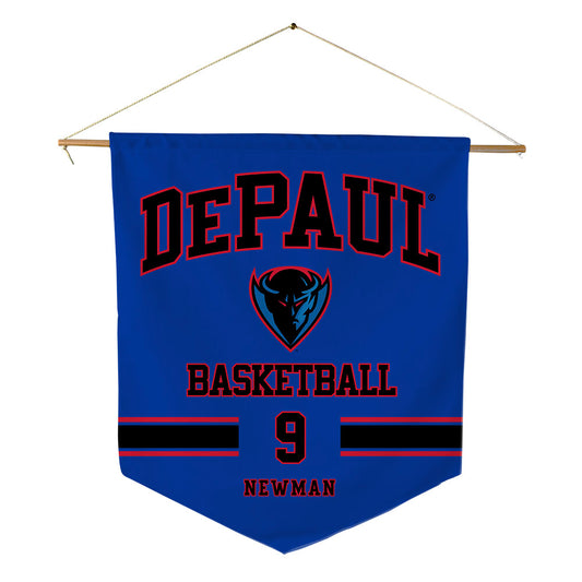 DePaul - NCAA Women's Basketball : Meg Newman - Pennant - 18" x 21"-0