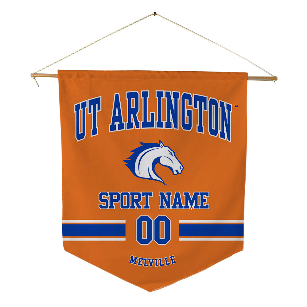 Texas Arlington - NCAA Baseball : Hayes Melville - Pennant - 18" x 21"-0