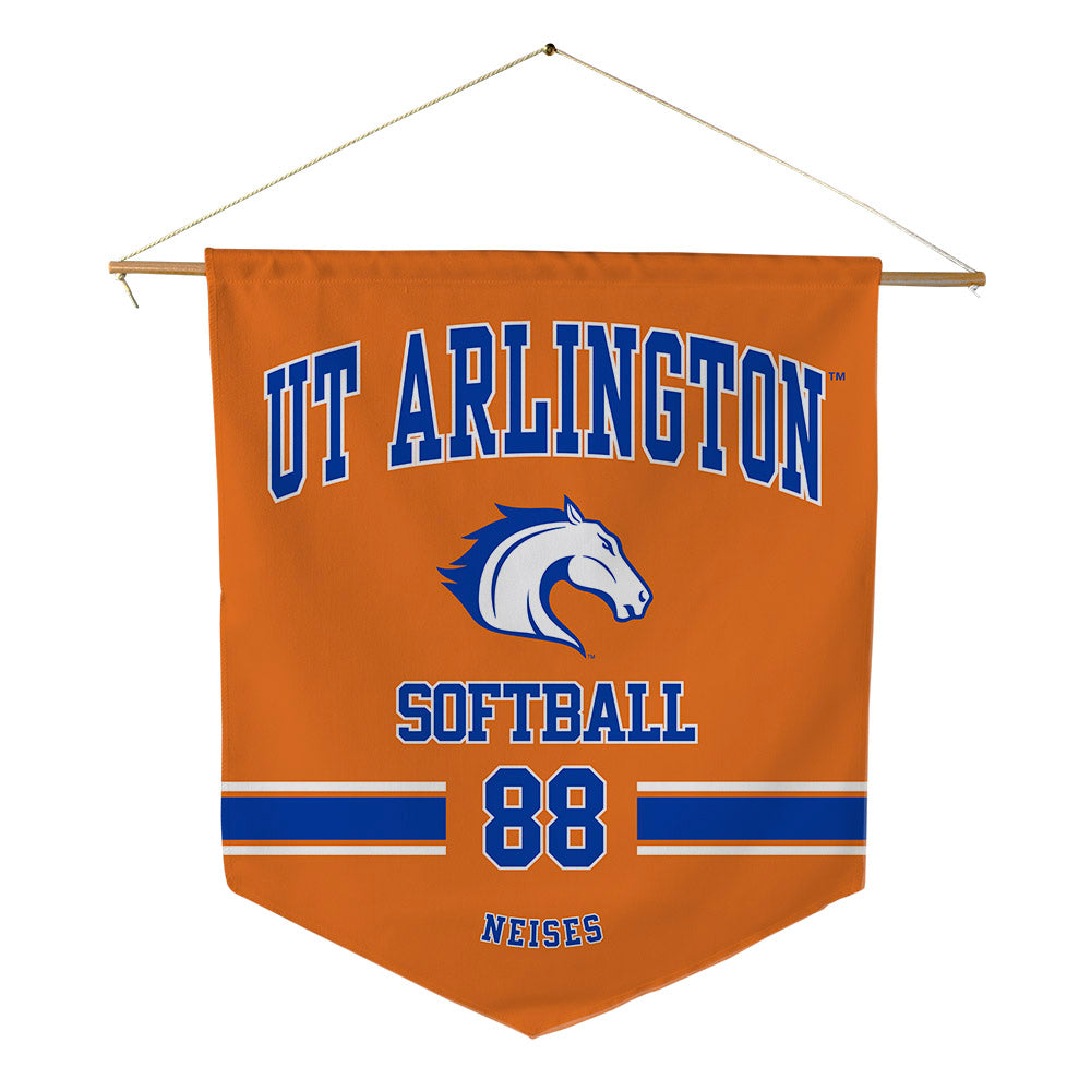 Texas Arlington - NCAA Softball : Marley Neises - Pennant - 18" x 21"-0