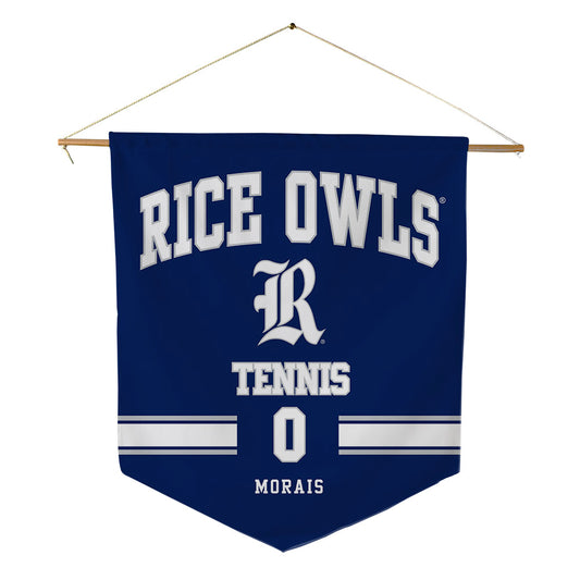 Rice - NCAA Men's Tennis : Eduardo Morais - Pennant - 18" x 21"-0