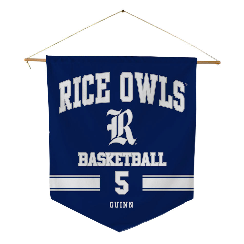 Rice - NCAA Women's Basketball : Mylee Guinn - Pennant - 18" x 21"-0