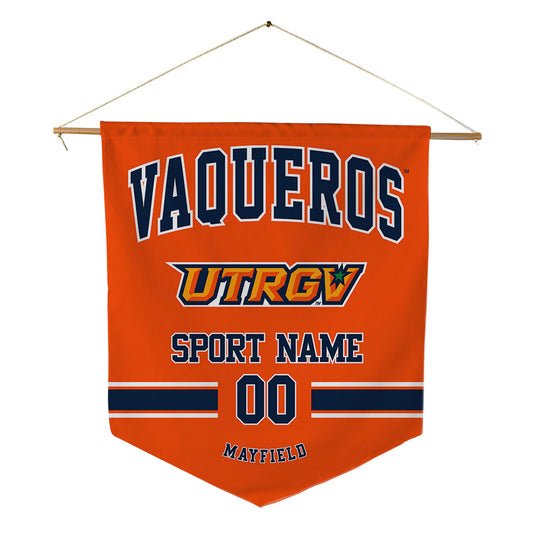 UTRGV - NCAA Women's Soccer : Libbie Mayfield - Pennant - 18" x 21"-0