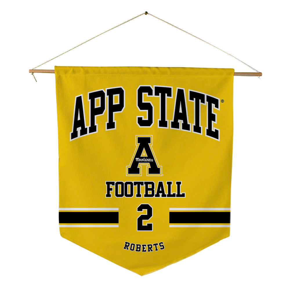 App State - NCAA Football : Kanye Roberts - Pennant - 18" x 21"-0