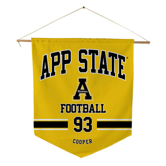 App State - NCAA Football : DeNigel Cooper - Pennant - 18" x 21"-0