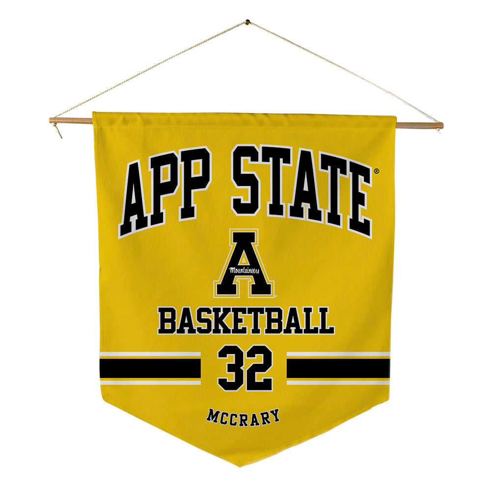 App State - NCAA Women's Basketball : Zoe McCrary - Pennant - 18" x 21"-0