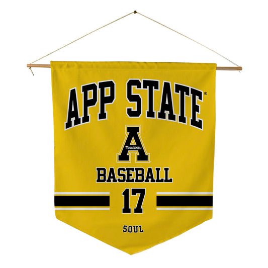 App State - NCAA Baseball : Nico Soul - Pennant - 18" x 21"-0