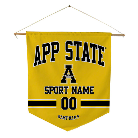 App State - NCAA Football : Gabriel Simpkins - Pennant - 18" x 21"-0