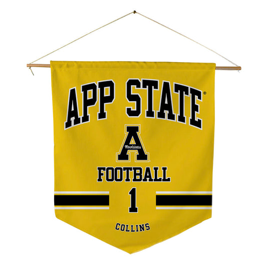 App State - NCAA Football : Shawn Collins - Pennant - 18" x 21"-0