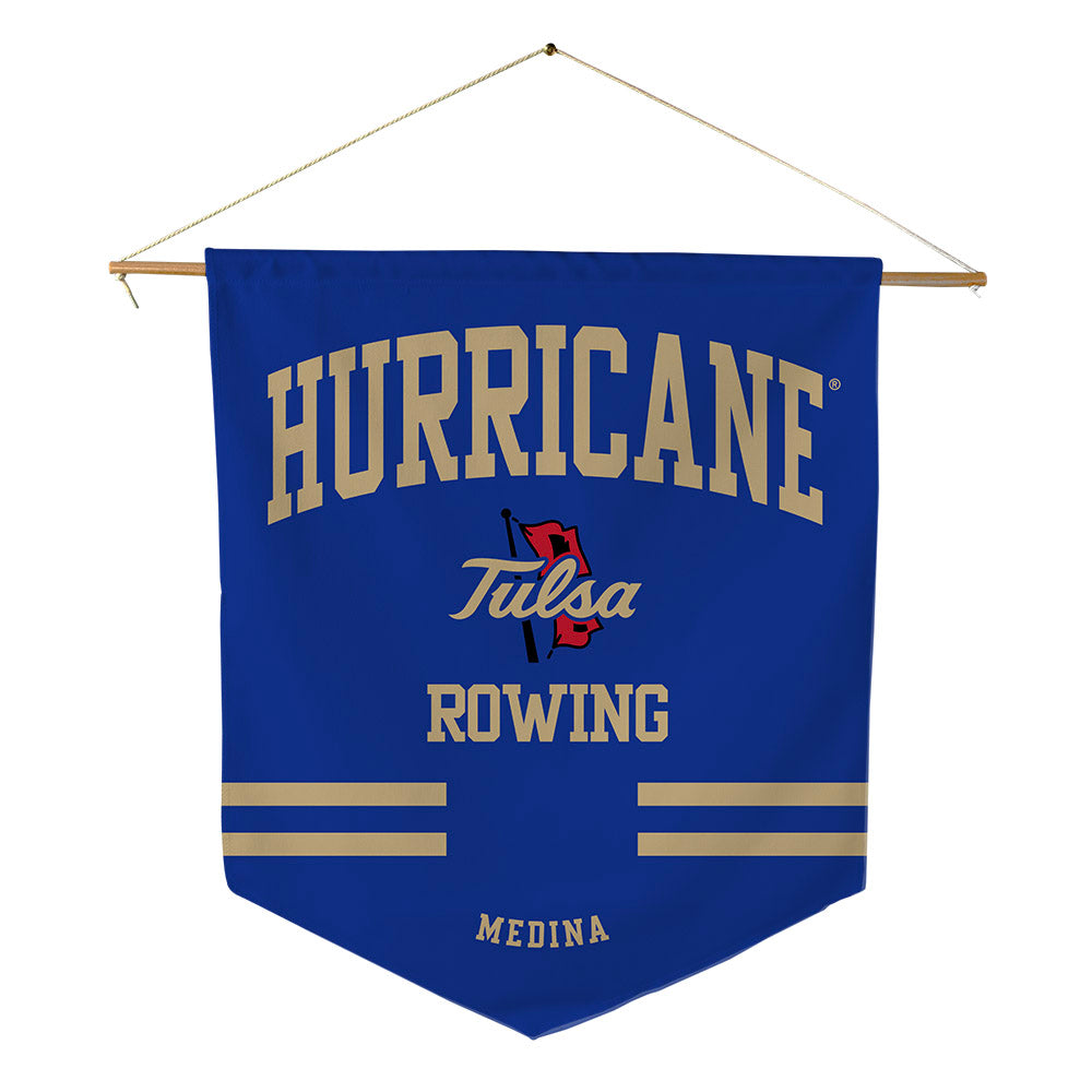 Tulsa - NCAA Women's Rowing : Gizelle Medina - Pennant - 18" x 21"-0