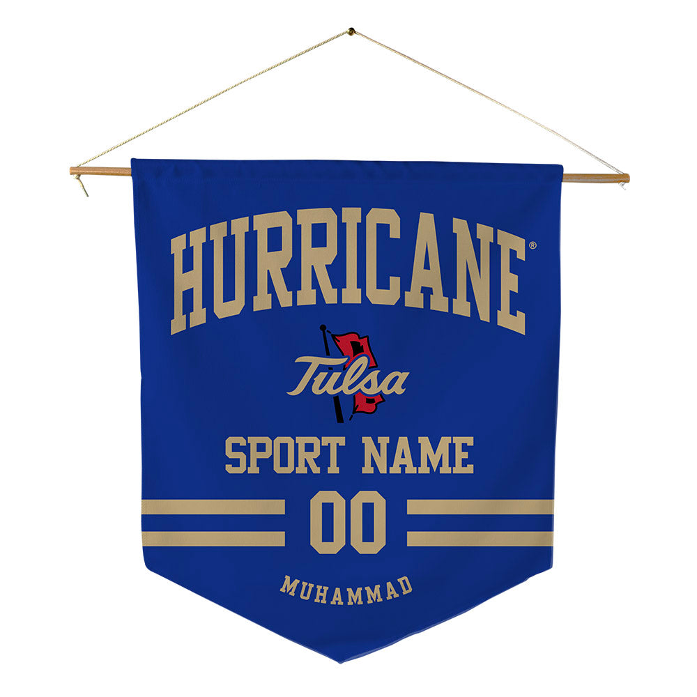 Tulsa - NCAA Women's Soccer : makayla muhammad - Pennant - 18" x 21"-0
