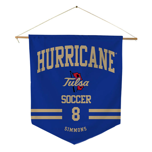 Tulsa - NCAA Women's Soccer : Kaylyn Simmons - Pennant - 18" x 21"-0