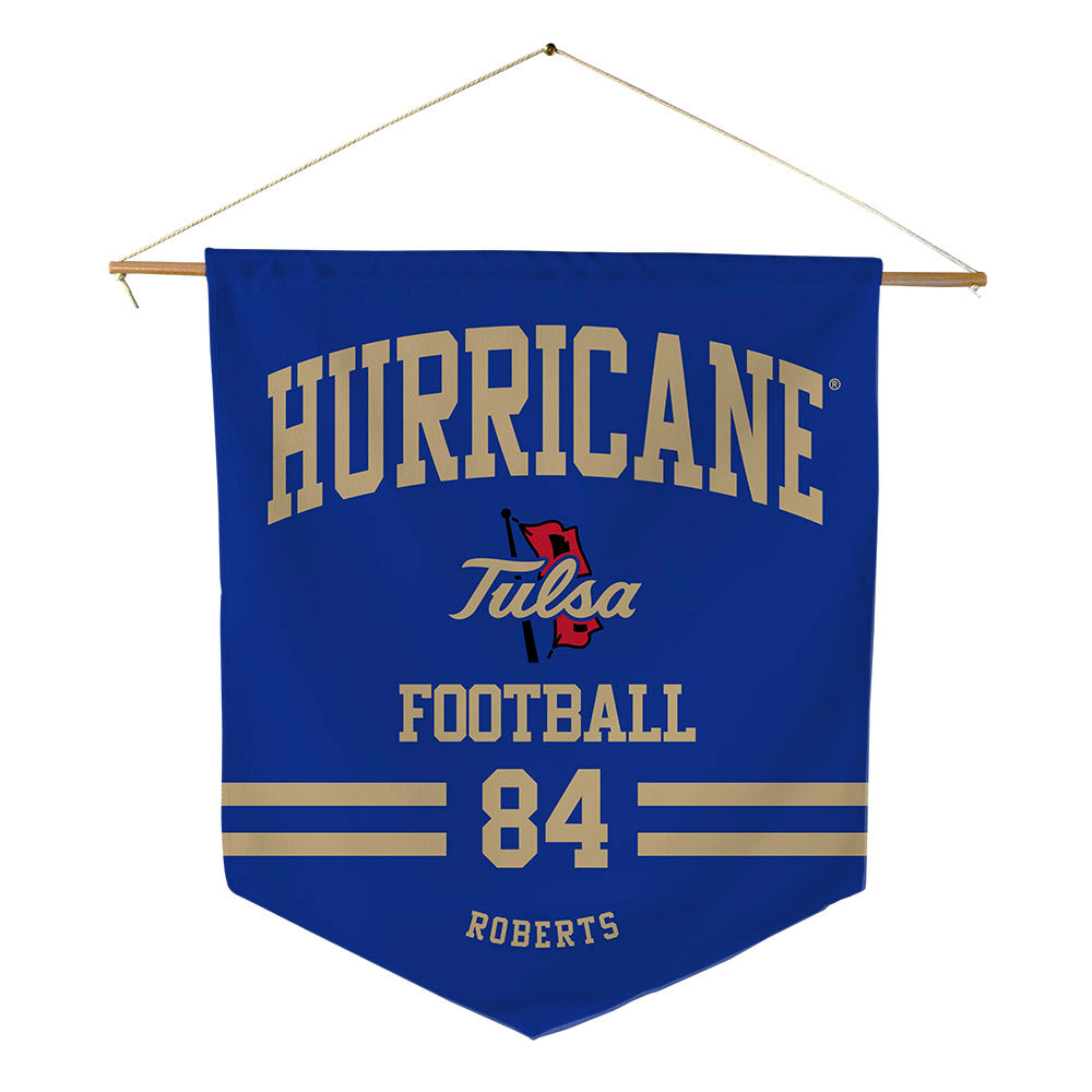 Tulsa - NCAA Football : Jewlyen Roberts - Pennant - 18" x 21"-0
