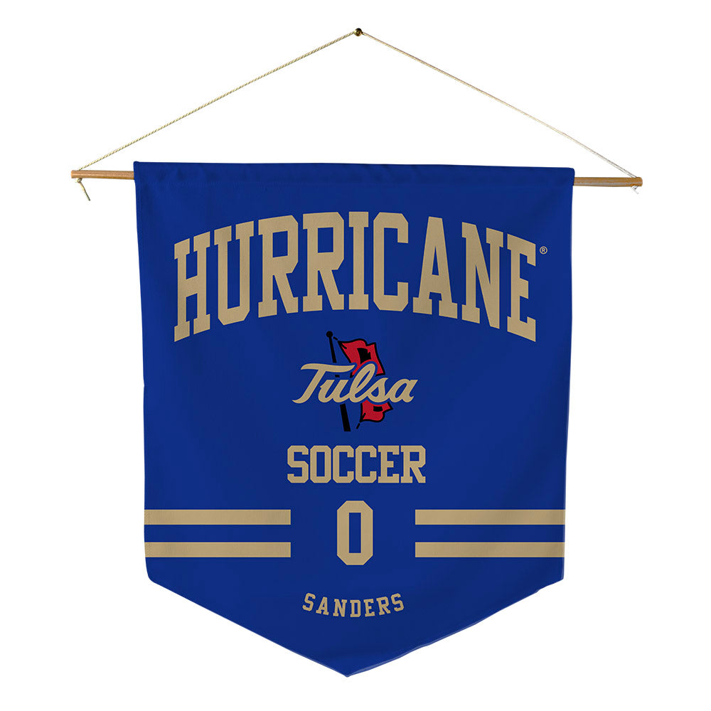 Tulsa - NCAA Women's Soccer : Tatum Sanders - Pennant - 18" x 21"-0