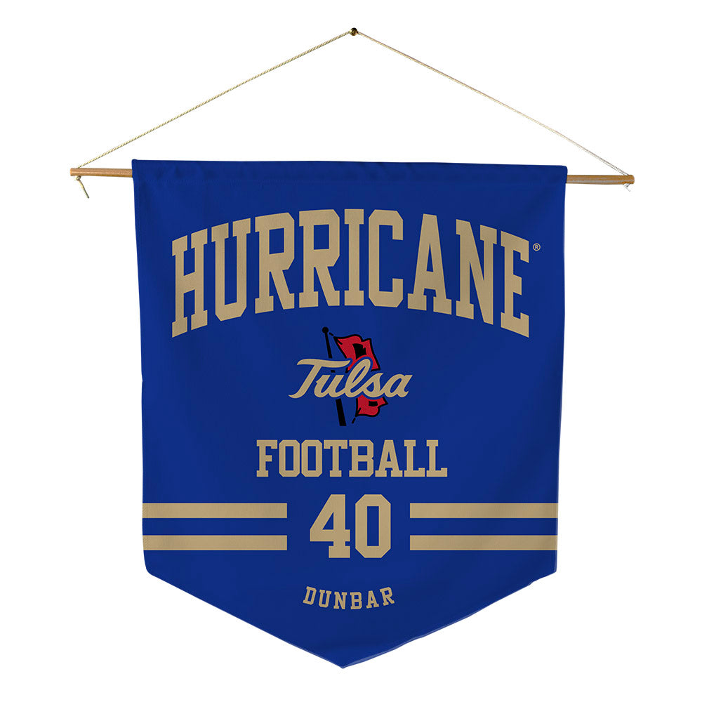 Tulsa - NCAA Football : Aquavious Dunbar - Pennant - 18" x 21"-0